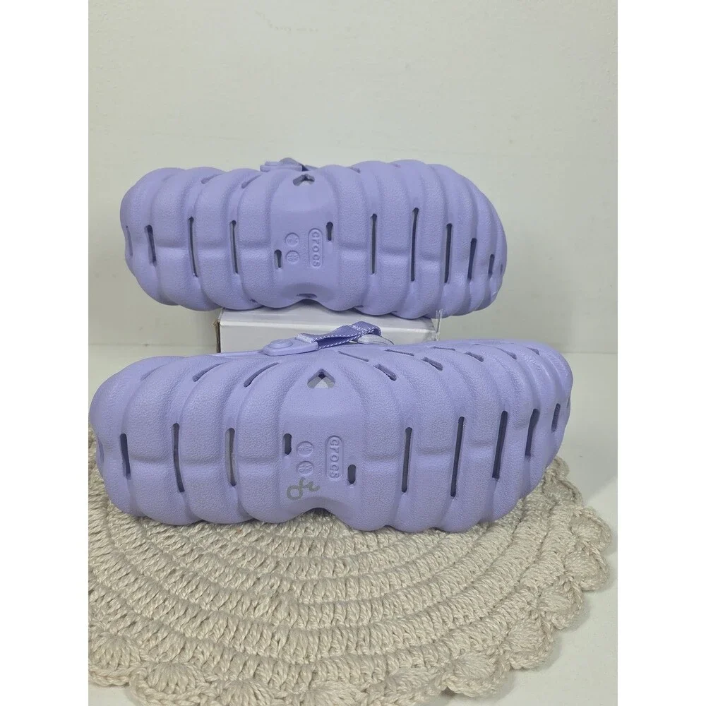 NEW CROCS ECHO CLOG WOMAN 10 MEN 8 Lavender COMFORT WATER RESISTANT LIGHTWEIGHT - Picture 10 of 15